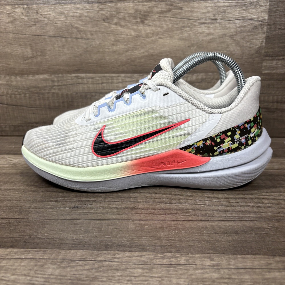Nike Winflo 9 White Pink Womens US Size 8 EUR 39 FD0880-100 Running Shoes - Picture 4 of 10